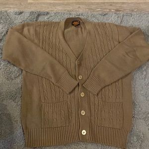 Super cute brown knit cardigan